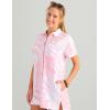 image:imageHUK Womens Kona Coverup Dress Lightweight Quickdry Beach Coverup for Swim Pool and Vacation WearOleander