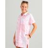 image:imageHUK Womens Kona Coverup Dress Lightweight Quickdry Beach Coverup for Swim Pool and Vacation WearOleander