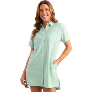 image:imageHUK Womens Kona Coverup Dress Lightweight Quickdry Beach Coverup for Swim Pool and Vacation WearHeron Blue