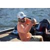 image:imageHUK Mens Airweight Crew UPF 30 Lightweight Performance Fishing Shirt with Recycled Polyester and Raglan SleevesDusty Orange Heather