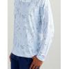 image:imageHUK Mens Airweight Crew UPF 30 Lightweight Performance Fishing Shirt with Recycled Polyester and Raglan SleevesSky
