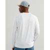 image:imageHUK Mens Airweight Crew UPF 30 Lightweight Performance Fishing Shirt with Recycled Polyester and Raglan SleevesWhite