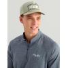 image:imageHUK Mens Airweight Heather 14 Zip Lightweight Upf 30 Performance Pullover With Recycled Polyester and Stretch FabricStormy Blue Heather