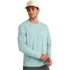 image:imageHUK Mens Drift Printed Long Sleeve Performance TeeHeron Blue