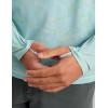 image:imageHUK Mens Drift Printed Long Sleeve Performance TeeHeron Blue