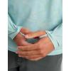 image:imageHUK Mens Drift Printed Long Sleeve Performance TeeHeron Blue