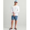 image:imageHUK Mens Drift Printed Long Sleeve Performance TeeWhite