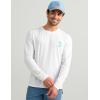 image:imageHUK Mens Drift Printed Long Sleeve Performance TeeWhite