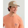image:imageHUK Mens Drift Short Sleeve Crew UPF 50 Quick Dry Fishing Shirt with Stretch Fabric and Lightweight FeelCoral Reef Heather