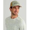 image:imageHUK Mens Drift Short Sleeve Crew UPF 50 Quick Dry Fishing Shirt with Stretch Fabric and Lightweight FeelPale Algae