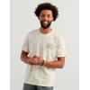 image:imageHUK Mens Drift Short Sleeve Crew UPF 50 Quick Dry Fishing Shirt with Stretch Fabric and Lightweight FeelSilver Birch