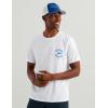 image:imageHUK Mens Drift Short Sleeve Crew UPF 50 Quick Dry Fishing Shirt with Stretch Fabric and Lightweight FeelWhite