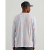 image:imageHUK Mens Icon Crew LongSleeve Performance Fishing ShirtCoral Reef
