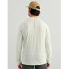 image:imageHUK Mens Icon Crew LongSleeve Performance Fishing ShirtPale Algae
