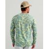 image:imageHUK Mens Icon Crew LongSleeve Performance Fishing ShirtSeagrass