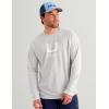 image:imageHUK Mens Icon Crew LongSleeve Performance Fishing ShirtSeagull