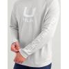 image:imageHUK Mens Icon Crew LongSleeve Performance Fishing ShirtSeagull
