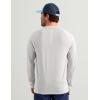 image:imageHUK Mens Icon Crew LongSleeve Performance Fishing ShirtSeagull