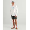 image:imageHUK Mens Icon Crew LongSleeve Performance Fishing ShirtWhite 20
