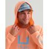 image:imageHUK Mens Icon Hoodie Hooded Fishing Shirt With Sun ProtectionCoral Reef