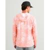image:imageHUK Mens Pursuit Pattern Crew Long Sleeve Performance ShirtCoral Reef
