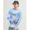 image:imageHUK Mens Pursuit Pattern Crew Long Sleeve Performance ShirtRegatta