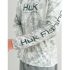 image:imageHUK Mens Pursuit Pattern Crew Long Sleeve Performance ShirtSeagrass