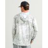 image:imageHUK Mens Pursuit Pattern Crew Long Sleeve Performance ShirtSeagrass