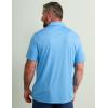 image:imageHUK Mens Pursuit Performance Short Sleeve Polo ShirtMarolina Blue