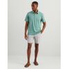 image:imageHUK Mens Pursuit Performance Short Sleeve Polo ShirtMineral Blue Heather