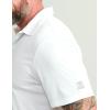 image:imageHUK Mens Pursuit Performance Short Sleeve Polo ShirtWhite