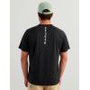 image:imageHUK Mens Pursuit Short Sleeve Performance Shirt  Sun ProtectionBlack 30