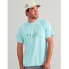 image:imageHUK Mens Pursuit Short Sleeve Performance Shirt  Sun ProtectionCaicos