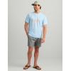image:imageHUK Mens Pursuit Short Sleeve Performance Shirt  Sun ProtectionCoastal Drift
