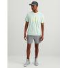 image:imageHUK Mens Pursuit Short Sleeve Performance Shirt  Sun ProtectionHeron Blue