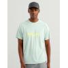 image:imageHUK Mens Pursuit Short Sleeve Performance Shirt  Sun ProtectionHeron Blue