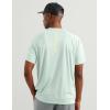 image:imageHUK Mens Pursuit Short Sleeve Performance Shirt  Sun ProtectionHeron Blue