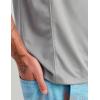 image:imageHUK Mens Pursuit Short Sleeve Performance Shirt  Sun ProtectionSharkskin