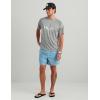 image:imageHUK Mens Pursuit Short Sleeve Performance Shirt  Sun ProtectionSharkskin