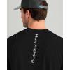 image:imageHUK Mens Pursuit Vented Long Sleeve 30 UPF Fishing ShirtBlack 30