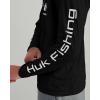 image:imageHUK Mens Pursuit Vented Long Sleeve 30 UPF Fishing ShirtBlack 30