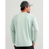 image:imageHUK Mens Pursuit Vented Long Sleeve 30 UPF Fishing ShirtHeron Blue