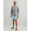 image:imageHUK Mens Pursuit Vented Long Sleeve 30 UPF Fishing ShirtSharkskin