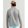image:imageHUK Mens Pursuit Vented Long Sleeve 30 UPF Fishing ShirtSharkskin