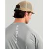 image:imageHUK Mens Pursuit Vented Long Sleeve 30 UPF Fishing ShirtSharkskin