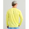 image:imageHUK Mens Pursuit Vented Long Sleeve 30 UPF Fishing ShirtVintage Chartreuse