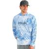 image:imageHUK Mens Pursuit Pattern Crew Long Sleeve Performance ShirtRegatta