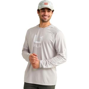 image:imageHUK Mens Icon Hoodie Hooded Fishing Shirt With Sun ProtectionSeagull