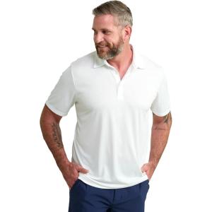 image:imageHUK Mens Pursuit Performance Short Sleeve Polo ShirtWhite