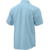 image:imageHUK Mens Tide Point Kc Scott Original Artwork Short Sleeve Shirt Fishing Button DownIce Blue